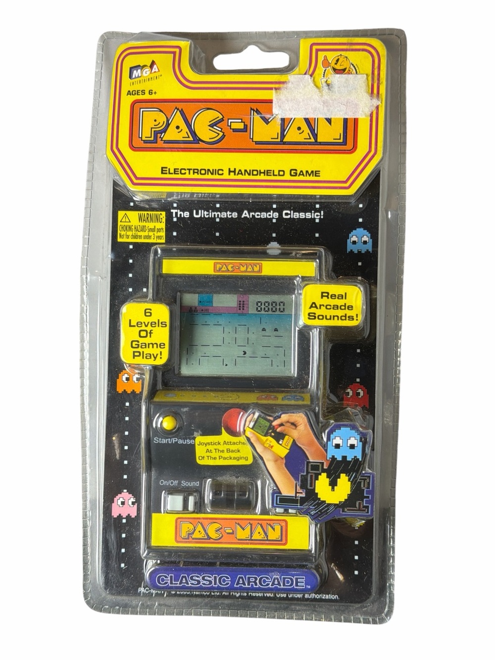 PAC Man Handheld Mini Game 2005 in package